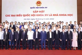 Lãnh đạo gặp mặt các đại biểu Quốc hội khóa XV là nhà khoa học