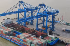 Xuất khẩu hàng hóa của Ấn Độ đạt mức kỷ lục 418 tỷ USD giai đoạn 2021-2022. (Ảnh: PTI)