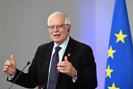 Đại diện cấp cao về chính sách an ninh và đối ngoại của Liên minh châu Âu (EU), ông Josep Borrell. (Ảnh: AFP/TTXVN)