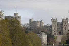 Quang cảnh Lâu đài Windsor, phía tây thủ đô London, Anh. (Ảnh: AFP/TTXVN)