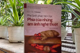 Tác phẩm "Phê bình phân tâm học-phía của những ám ảnh nghệ thuật" của tác giả Vũ Thị Trang. (Nguồn: tuoitre.vn)