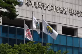 Giáo hội Thống nhất đôi khi được gọi là "Moonies" theo tên người sáng lập Hàn Quốc Sun Myung Moon Jung Yeon-je. (Nguồn: AFP)