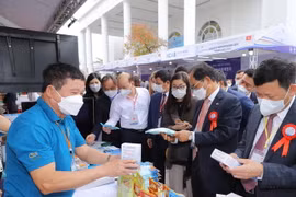 Gian trưng các sản phẩm của Việt Nam. (Nguồn: baothanhhoa.vn)
