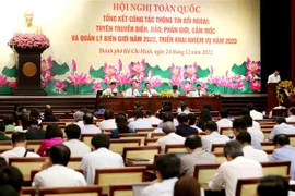 Quang cảnh hội nghị. (Ảnh: Thành Chung/TTXVN)