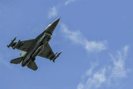 Máy bay chiến đấu F-16. (Ảnh: AFP/TTXVN)