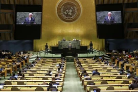 Toàn cảnh cuộc họp Đại hội đồng Liên hợp quốc tại New York, Mỹ. (Ảnh: AFP/TTXVN)