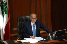 Chủ tịch Quốc hội Liban Nabih Berri. (Ảnh: AFP/TTXVN)