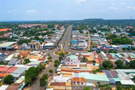 Một góc của huyện Châu Đức, Bà Rịa-Vũng Tàu. (Ảnh: Hoàng Nhị/TTXVN)