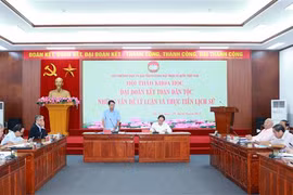 Quang cảnh hội thảo. (Ảnh: Phương Hoa/TTXVN)