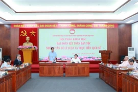 Quang cảnh hội thảo. (Ảnh: Phương Hoa/TTXVN)
