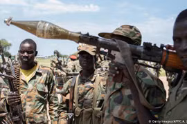 Các tay súng tại Nam Sudan. (Nguồn: AFP) 
