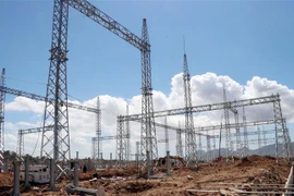 Dự án năng lượng tái tạo tại tỉnh Ninh Thuận được đầu tư bằng vốn đầu tư công. (Ảnh: Công Thử/TTXVN)