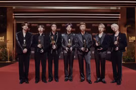 BTS thắng tuyệt đối tại lễ trao giải thưởng âm nhạc Billboard 2021. (Nguồn: billboard.com)