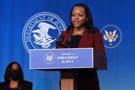 Bà Kristen Clarke. (Nguồn: Getty Images)