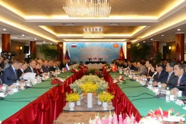 Quang cảnh cuộc họp. (Ảnh: Thanh Vũ/TTXVN)