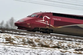 Một tàu thuộc hệ thống tàu cao tốc Thalys. (Nguồn: AFP)
