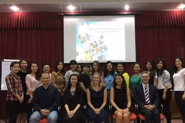 Lễ khai giảng khóa đào tạo. (Nguồn: Đại sứ quán Australia tại Việt Nam)