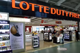 Cửa hàng miễn thuế Lotte ở, Busan, Hàn Quốc. (Nguồn: Business Korea​)