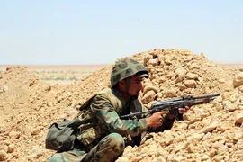 Binh sỹ Syria. (Nguồn: EPA/TTXVN)