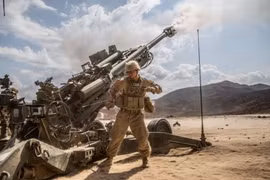 Binh sỹ Mỹ ở Syria. (Nguồn: Marine Corps)