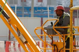 Một lao động châu Á tại Saudi Arabia. (Nguồn: Reuters)
