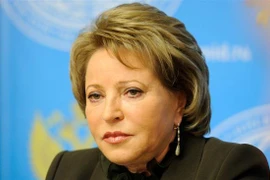 Bà Valentina Ivanovna Matvienko. (Nguồn: PressTV)