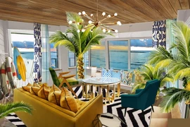 Quang cảnh bên trong phòng khách sạn. (Ảnh: Trung Kiên/Vietnam+)