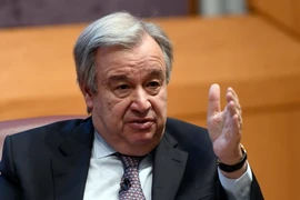 Tổng thư ký Liên hợp quốc Antonio Guterres. (Nguồn: AFP/TTXVN)