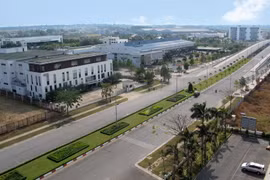  Một góc Khu công nghệ cao Thành phố Hồ Chí Minh. (Ảnh: Ảnh: Phương Vy/TTXVN)