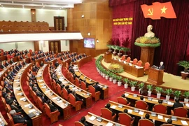 Toàn cảnh bế mạc hội nghị. (Ảnh: Trí Dũng/TTXVN)