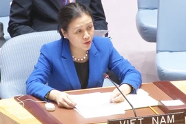 Đại sứ Nguyễn Phương Nga, Trưởng Phái đoàn Việt Nam tại Liên hợp quốc. (Nguồn: TTXVN)