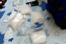 Tang vật của một vụ vận chuyển ma túy. (Nguồn: TTXVN)