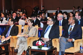 Đại biểu các nước tham dự hội nghị. (Ảnh: Nguyễn Khang/TTXVN)