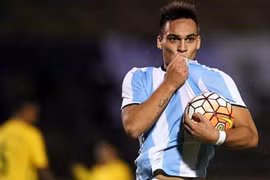 Lautaro Martinez hiện là chân sút chủ lực của U20 Argentina. (Nguồn: Reuters)