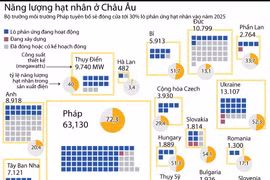 Năng lượng hạt nhân ở một số nước châu Âu
