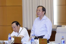 Thứ trưởng Bộ Tài chính Đỗ Hoàng Anh Tuấn. (Ảnh: An Đăng/TTXVN)