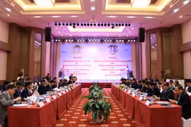Toàn cảnh hội nghị. (Ảnh: Phạm Kiên/Vietnam+)