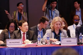 Đại biểu các nền kinh tế APEC dự hội nghị. (Ảnh: Văn Điệp/TTXVN)