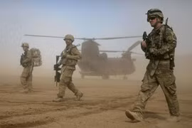 Binh sỹ Mỹ ở Afghanistan. (Nguồn: AP)