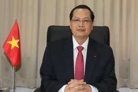Đại sứ Việt Nam tại Singapore Nguyễn Tiến Minh. (Ảnh do Đại sứ quán Việt Nam tại Singapore cung cấp)
