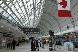 Sân bay quốc tế Pearson ở thành phố Toronto của Canada. (Nguồn: The Globe and Mail)