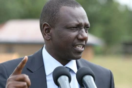 Phó Tổng thống Kenya William Ruto. (Nguồn: Hapakenya)