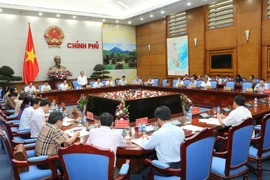 Phó Thủ tướng Thường trực Chính phủ Trương Hòa Bình phát biểu. (Ảnh: Doãn Tấn/TTXVN)