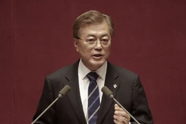  Tổng thống Hàn Quốc Moon Jae-in. (Nguồn: Washington Times)