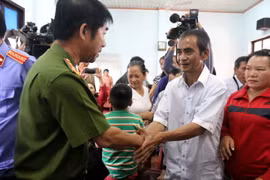 Ông Huỳnh Văn Nén. (Ảnh: Nguyễn Thanh/Vietnam+)