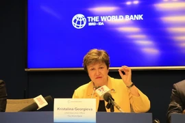 Bà Kristalina I.Georgieva, Tổng Giám đốc Điều hành WB. (Ảnh: Trần Việt/TTXVN)