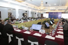 Quang cảnh buổi đối thoại. (Ảnh: Hoàng Hải/TTXVN)