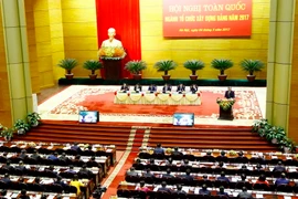 Quang cảnh hội nghị. (Ảnh: An Đăng/TTXVN) 