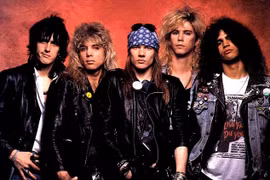Ban nhạc Rock huyền thoại Guns N' Roses. (Nguồn: Metro)
