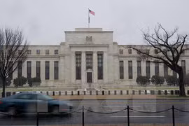 Trụ sở Cục Dự trữ Liên bang Mỹ (Fed) tại Washington DC. (Nguồn: AFP/TTXVN)